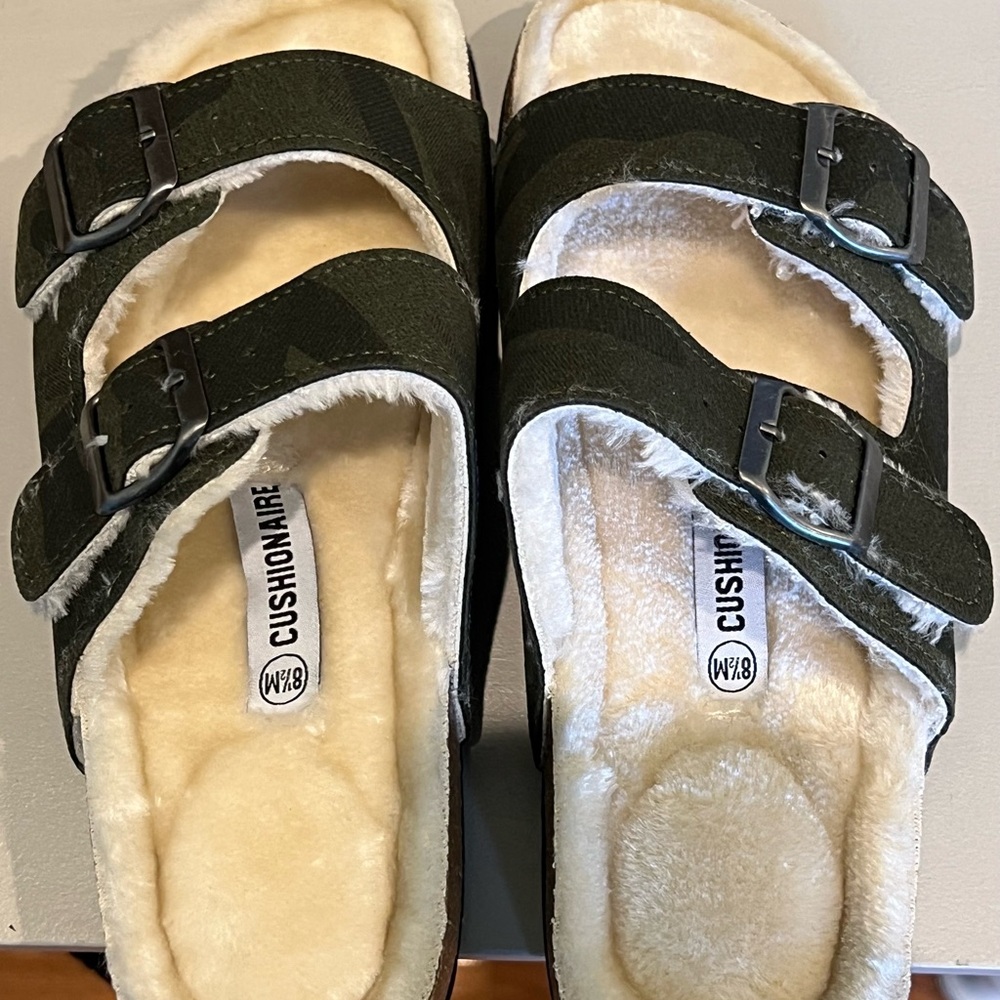 Women’s Cushionair Sherling Sandals
